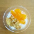 シナモシナモ's cooksnap of when they made 離乳食完了期のおやつ・ヨーグルトパフェ風.