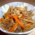 sakuni's cooksnap of when they made 五目きんぴら♪.