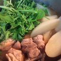 ぴよぴよにすと3's cooksnap of when they made 大根と鶏もも肉のキムチの鍋.