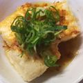zensee's cooksnap of when they made 簡単揚げ出し豆腐.