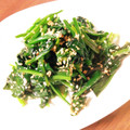 ビビママ☆'s cooksnap of when they made ほうれん草の胡麻和え.