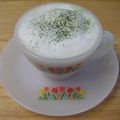 Lokeやん's cooksnap of when they made きな粉と緑茶のラテ.