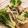 たらぴとりん's cooksnap of when they made きのことブロッコリーのサラダ.