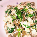 momocookin's cooksnap of when they made 美味しく簡単☆春菊の白和え.