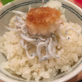acchiＱＱ's cooksnap of when they made 昆布茶の炊き込みごはん～しらす添え～.