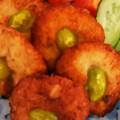クックGLXHEW☆'s cooksnap of when they made すりみの蓮根揚げ・・・.