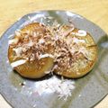 micchily's cooksnap of when they made 砂糖でまぶして醤油だけ☆簡単大根ステーキ.