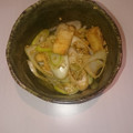 お料理オンチ's cooksnap of when they made ネギと油揚げの和え物.