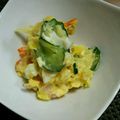 M130018's cooksnap of when they made お父さんのちょい半熟卵のポテサラ.