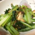 かなぴょー's cooksnap of when they made ＊小松菜の桜海老炒め＊.