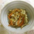 ☆Rokko☆'s cooksnap of when they made くるみと根菜のきんぴら.