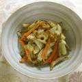 ☆Rokko☆'s cooksnap of when they made くるみと根菜のきんぴら.