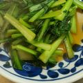 JAM★JAM's cooksnap of when they made 小松菜だけ！で一品☆.