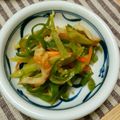 さくらスキップ's cooksnap of when they made ブロッコリーの茎とちくわの節約きんぴら.