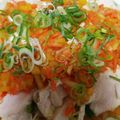 Yukp's cooksnap of when they made 鶏モモ肉で♪柔らかい！刻み野菜タレ蒸し鶏.