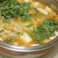 りんご華☆1219's cooksnap of when they made 鶏もものほろほろコチュジャン鍋.