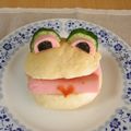 ふんわりしょこら's cooksnap of when they made キャラ弁に☆簡単パンダパン.