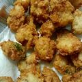 SKB34's cooksnap of when they made ☆えびとれんこんのコロコロ揚げ☆.