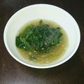 ぱぴぽ☆'s cooksnap of when they made 簡単♪卵とほうれん草の春雨スープ.