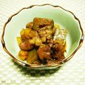 ﾁｲﾁｬﾝﾏﾏ's cooksnap of when they made すじ肉とこんにゃくの甘辛煮.