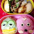 しのたま37歳's cooksnap of when they made ガチャピンムック弁当〜.