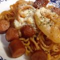 まーきー♪'s cooksnap of when they made 簡単⭐ナポリタン風 焼きそば.