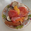 さーパパ's cooksnap of when they made ナスとトマトの夏野菜ピザトースト.