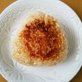 かなりんココりん's cooksnap of when they made 玄米ご飯で焼きおにぎり.