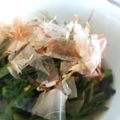 LAYLA*'s cooksnap of when they made セリのおひたし.