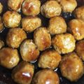 じーたぷ's cooksnap of when they made 肉団子甘酢あん.