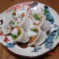 猫まる's cooksnap of when they made ちくわの青じそ巻き.