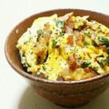 有ちん's cooksnap of when they made ねぎベーコンの卵炒め　甘酢タレで。.