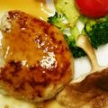 伍衣文's cooksnap of when they made 照り焼きおろし◎おからハンバーグ＊.