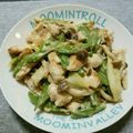 ぶっちゃん★'s cooksnap of when they made 鶏胸肉としめじの味噌マヨ炒め.