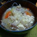 ふぇさん's cooksnap of when they made ほっこり さつまいも入り豚汁.