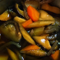 まいどみかん's cooksnap of when they made 甘さ控えめ◎根菜と蒟蒻と干し椎茸の煮物.