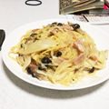 ☆rinn★'s cooksnap of when they made 簡単☆しめじとベーコンのクリームパスタ.