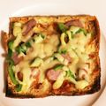 libarch's cooksnap of when they made 糖質制限　かんたん油揚げピザ.