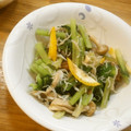 反省堂書店（のぐち）'s cooksnap of when they made ゆず風味♪さっぱり小松菜しめじのお浸し.
