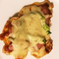 libarch's cooksnap of when they made 鶏胸肉が生地になったー!!!糖質オフピザ.