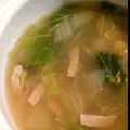 クック82261G☆'s cooksnap of when they made 白菜とベーコンのショウガスープ.