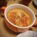 なにゃ。's cooksnap of when they made 簡単♡ふわふわトマ卵スープ♡.