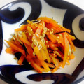 チョミ蔵's cooksnap of when they made 人参とエノキと昆布のサッと煮.