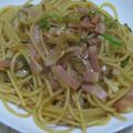 もうすぐゆうこちん's cooksnap of when they made しめじとベーコンの和風パスタ.