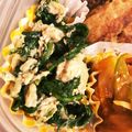 ＊とし＊'s cooksnap of when they made じゃこ入り春菊の卵とじ.