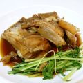 Fire-King's cooksnap of when they made かすべの煮つけ.