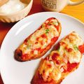 だいすきマリーちゃん's cooksnap of when they made フランスパンでピザ.