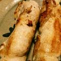 適当に色々やってます's cooksnap of when they made 夕飯に簡単☆切干大根で中華風ピリ辛肉巻き.