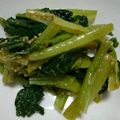 みきてぃぬん's cooksnap of when they made あと1品！小松菜かつお節のワサビ正油和え.