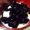 ｋｕｍｉｔｙ's cooksnap of when they made 黒豆ヨーグルト.